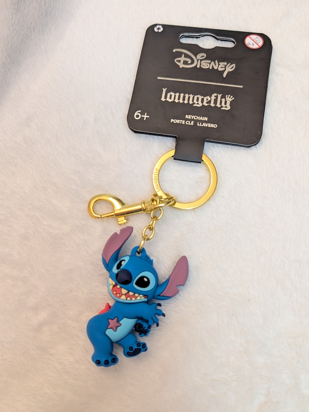 loungefly Disney stitch keychain nwt